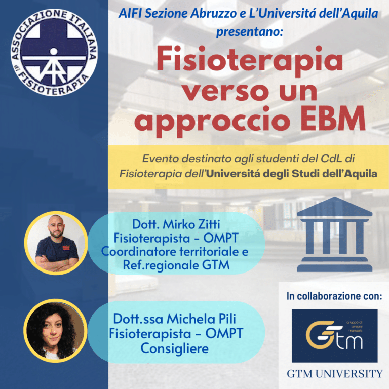 AIFI Sezione Abruzzo e la GTM University incontrano gli studenti dell’Università dell’Aquila