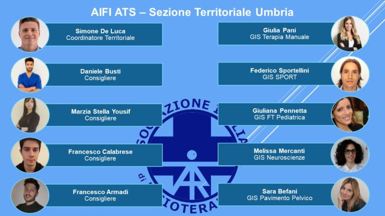 LA NUOVA AIFI ATS: PRESENTAZIONE DEL DIRETTIVO REGIONALE DELL’UMBRIA