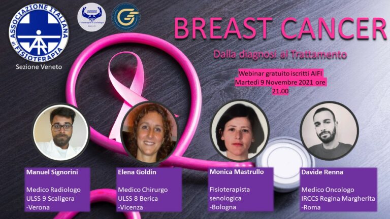 BREAST CANCER: dalla diagnosi al trattamento. Webinar gratuito per il socio AIFI
