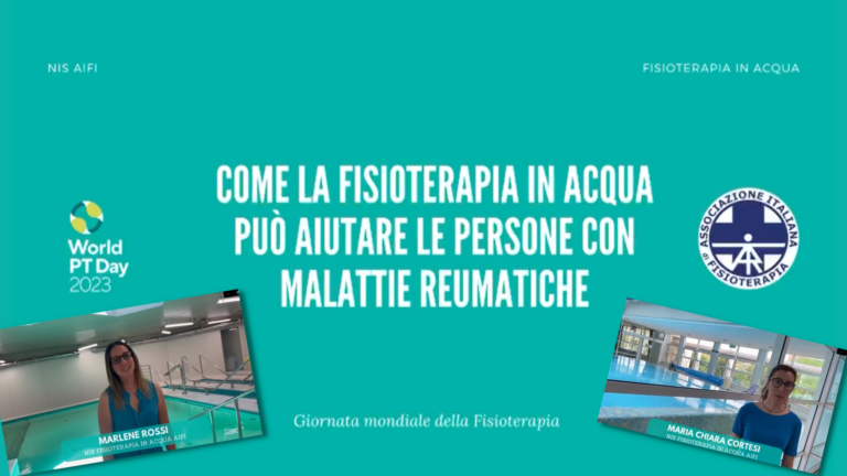 video nis fisioterapia in acqua malattie reumatiche