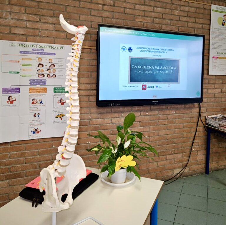 La Schiena Va A Scuola: 10 Fisioterapisti toscani impegnati nel progetto