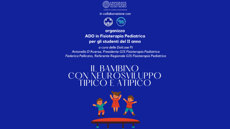 “Il bambino con neurosviluppo tipico e atipico”ADO del Giovedì 29 febbraio