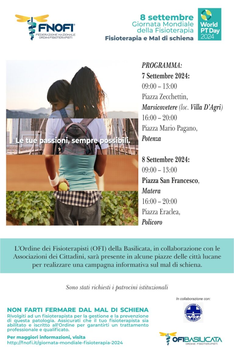 World PT Day 2024 – Il movimento che non si ferma!