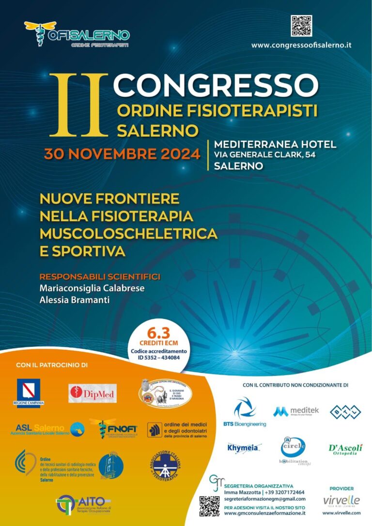 II Congresso Ordine Fisioterapisti Salerno