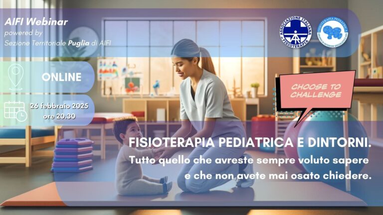 Fisioterapia pediatrica e dintorni – GIS Fisioterapia Pediatrica & ST Puglia di AIFI