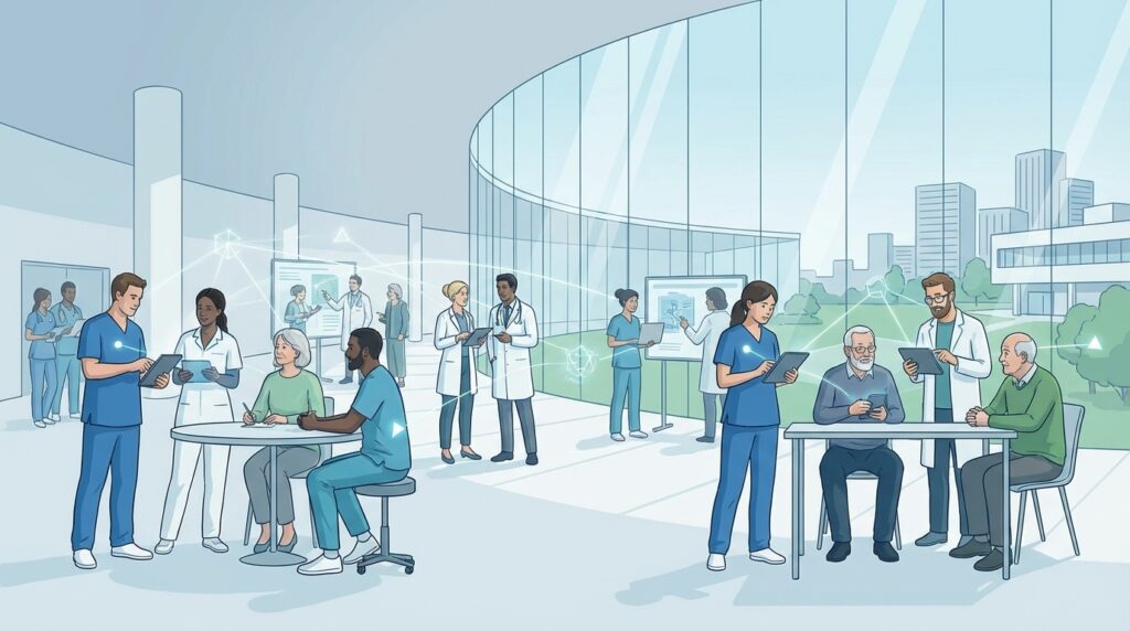 gruppi di persone che collaborano tra loro