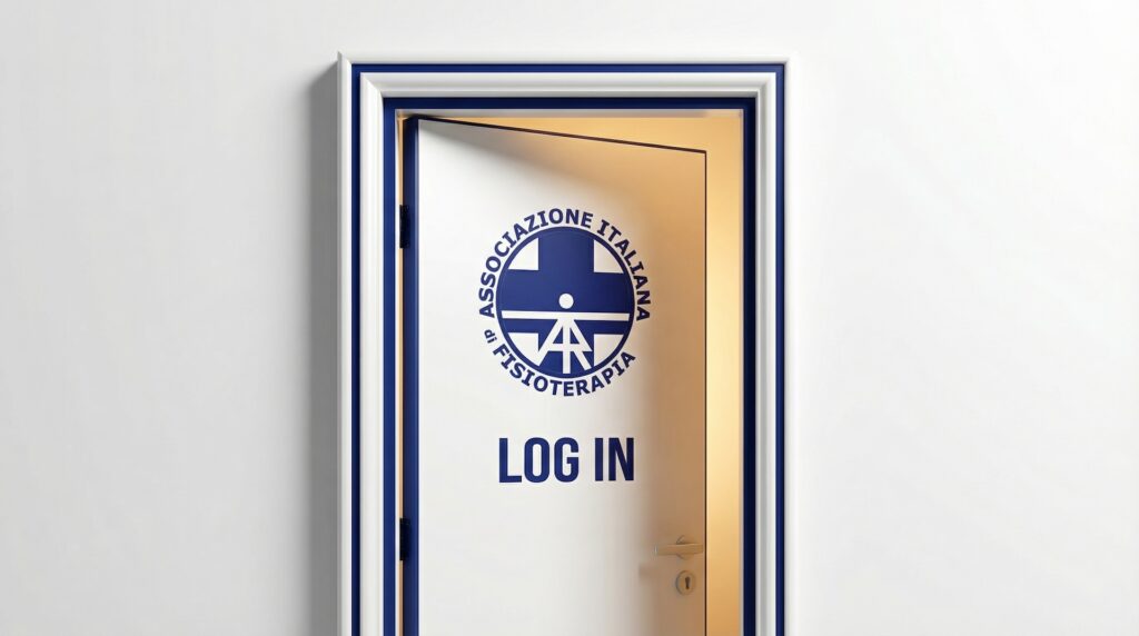 porta socchiusa che si apre